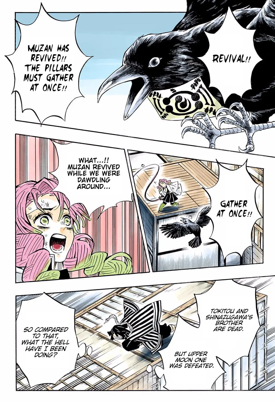 Demon Slayer Infinity Castle Colored Manga, chapter 181, page 6