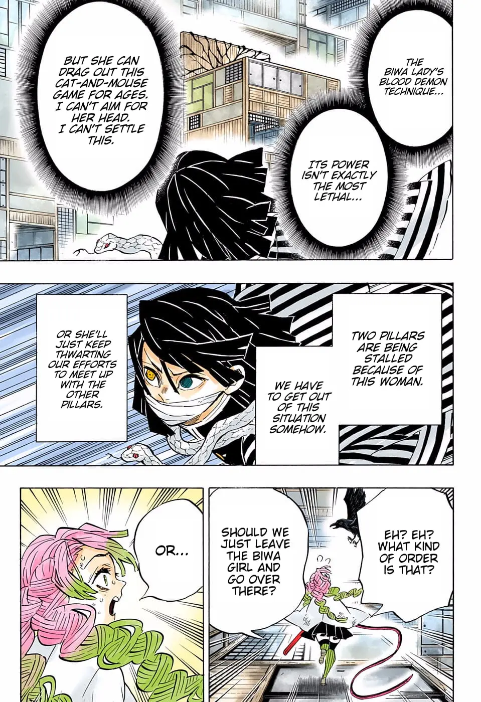 Demon Slayer Infinity Castle Colored Manga, chapter 181, page 7