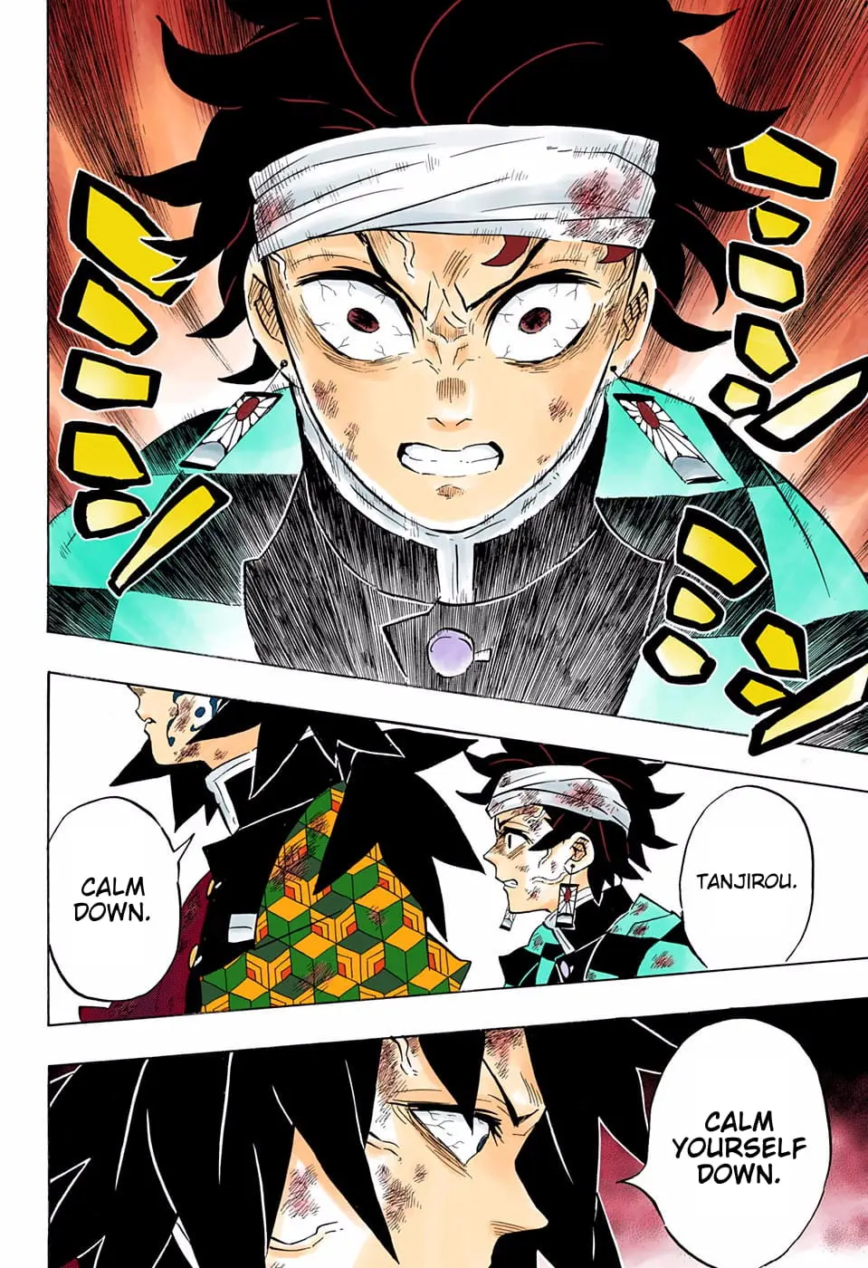 Demon Slayer Infinity Castle Colored Manga, chapter 181, page 13
