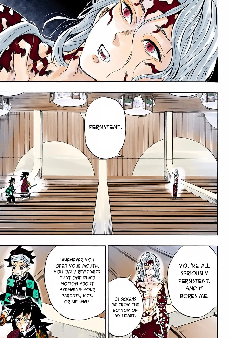 Demon Slayer Infinity Castle Colored Manga, chapter 181, page 14