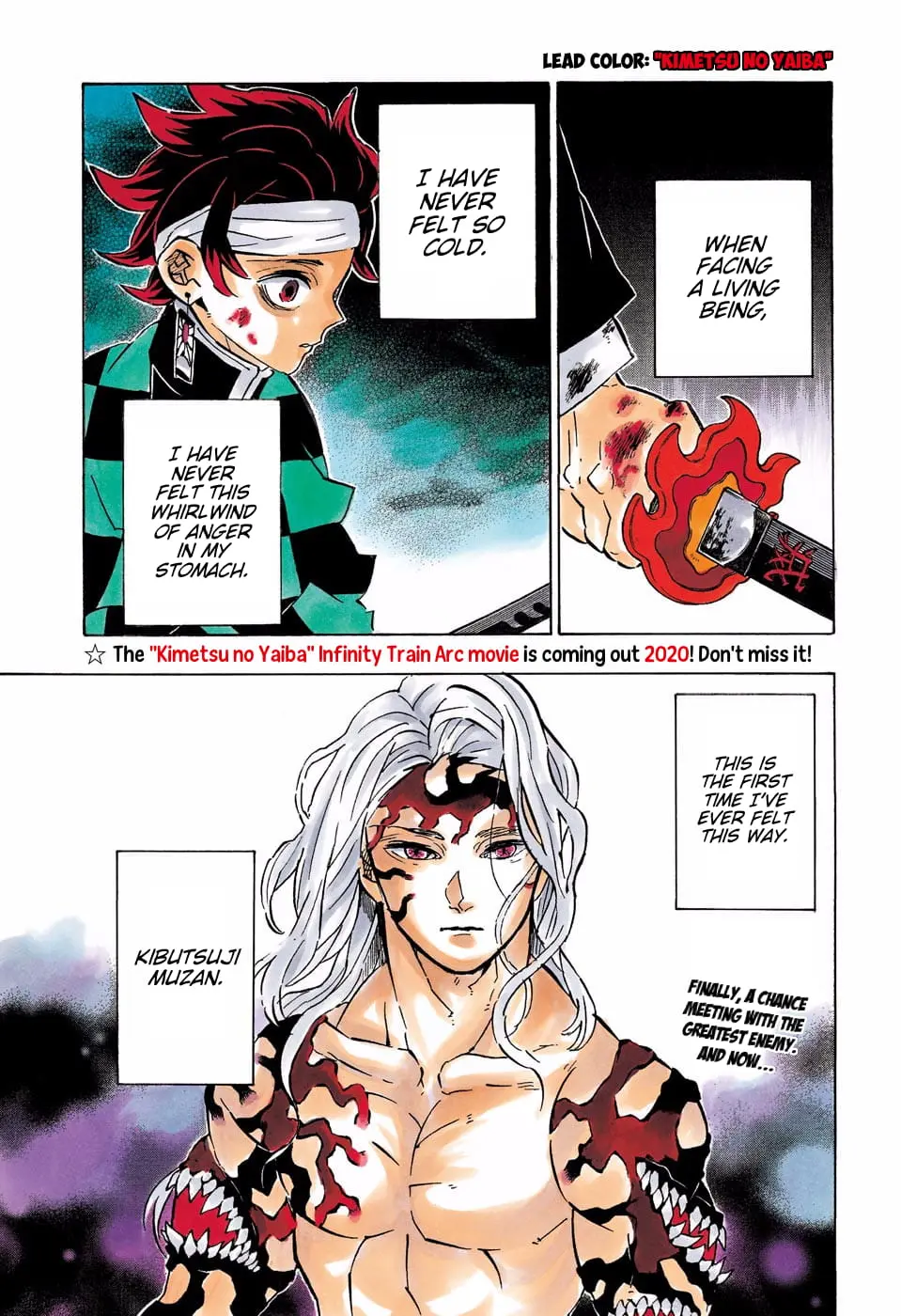 Demon Slayer Infinity Castle Colored Manga, chapter 182, page 3