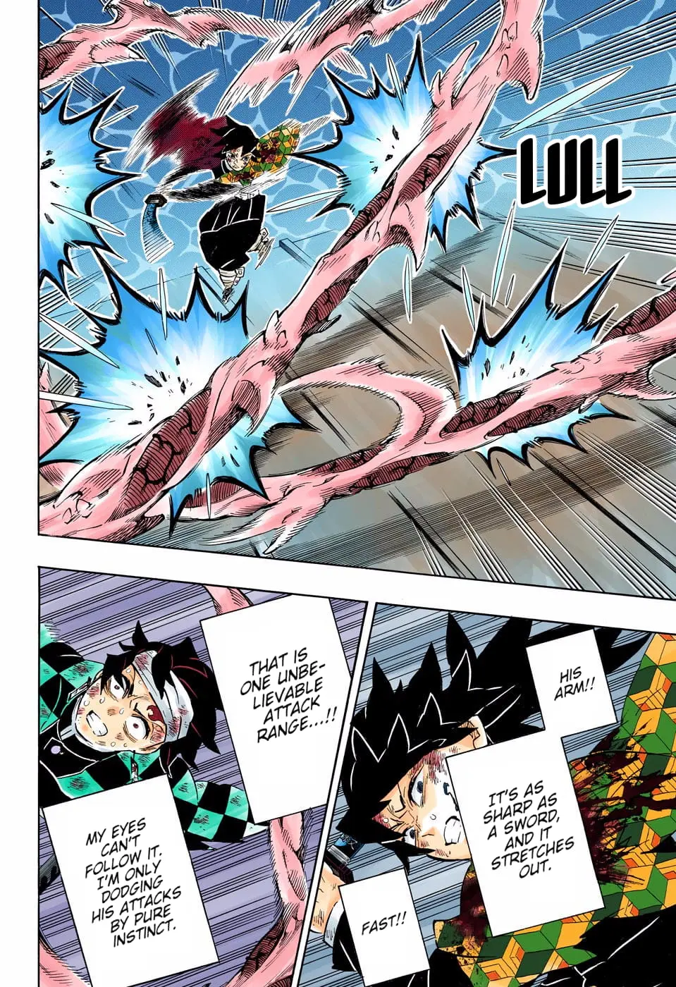 Demon Slayer Infinity Castle Colored Manga, chapter 182, page 9