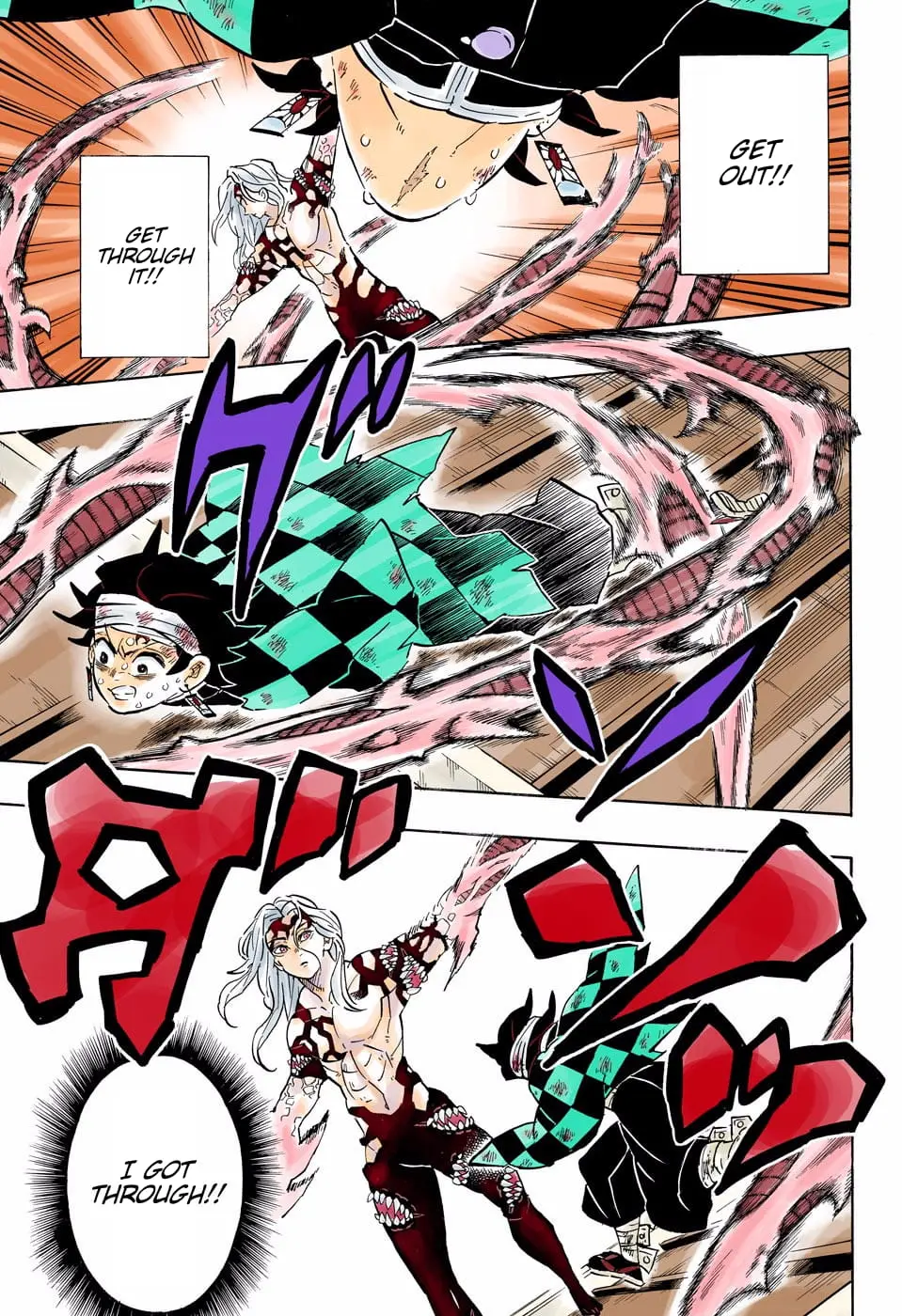 Demon Slayer Infinity Castle Colored Manga, chapter 182, page 10