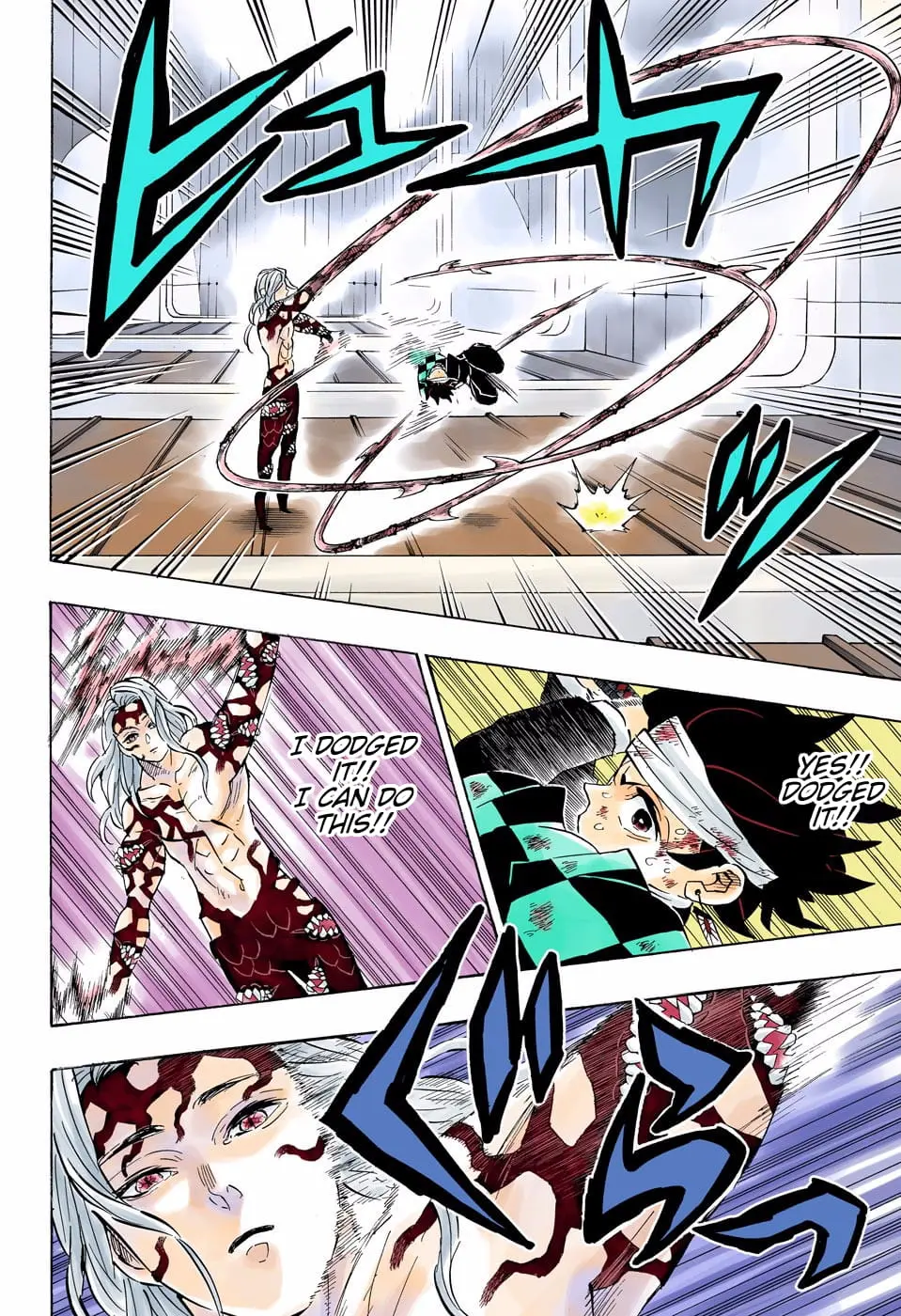 Demon Slayer Infinity Castle Colored Manga, chapter 182, page 11
