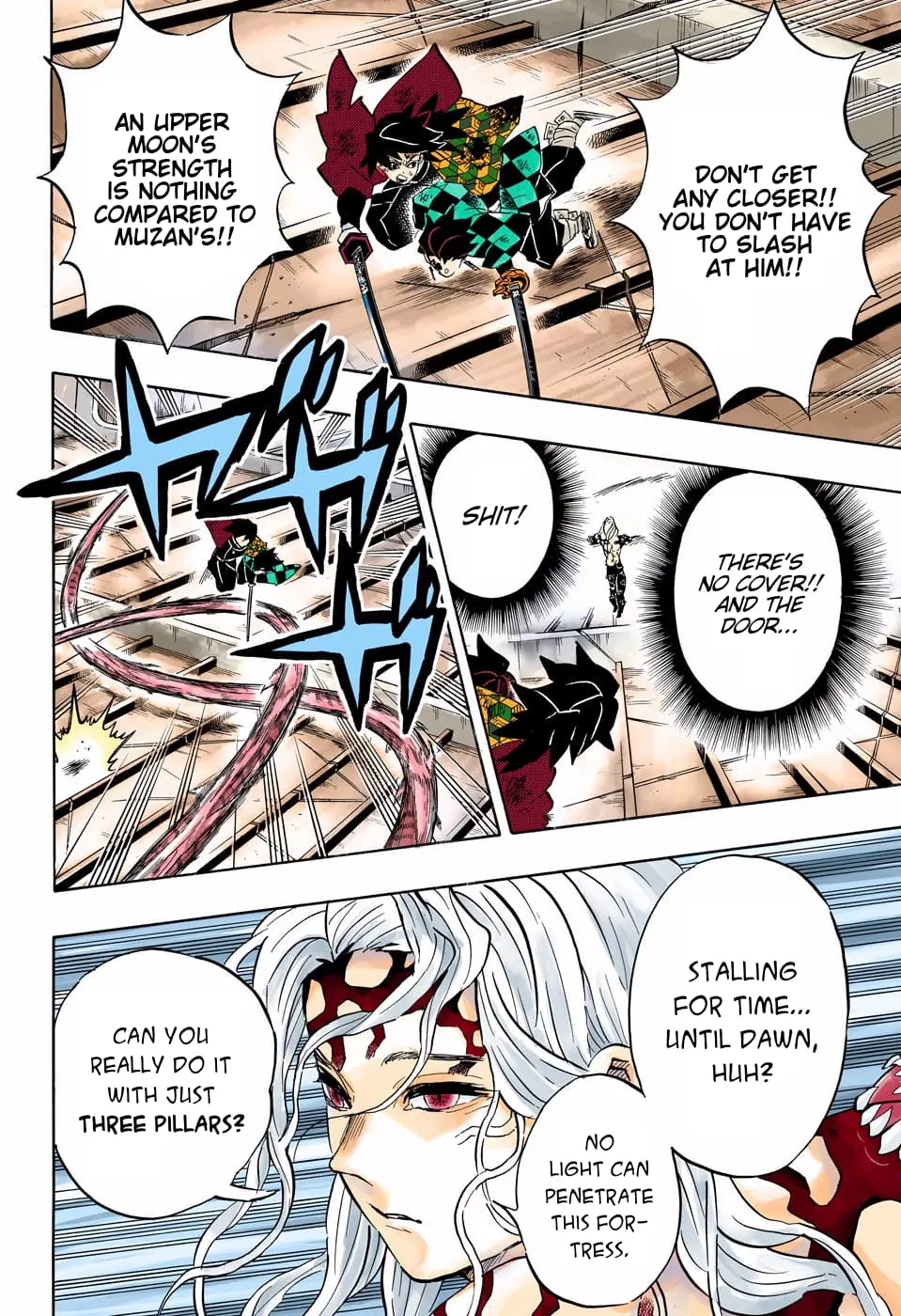 Demon Slayer Infinity Castle Colored Manga, chapter 182, page 13