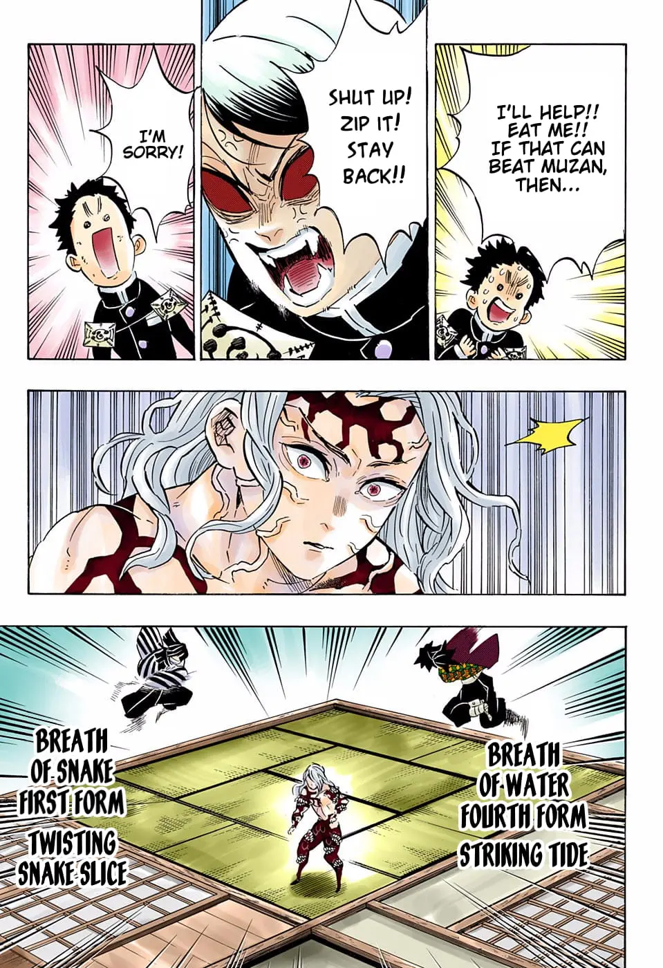 Demon Slayer Infinity Castle Colored Manga, chapter 183, page 9