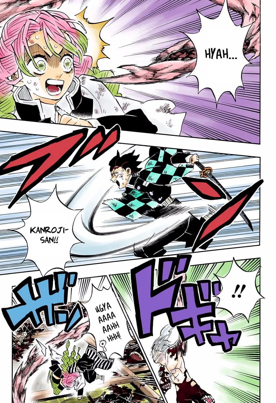 Demon Slayer Infinity Castle Colored Manga, chapter 183, page 17