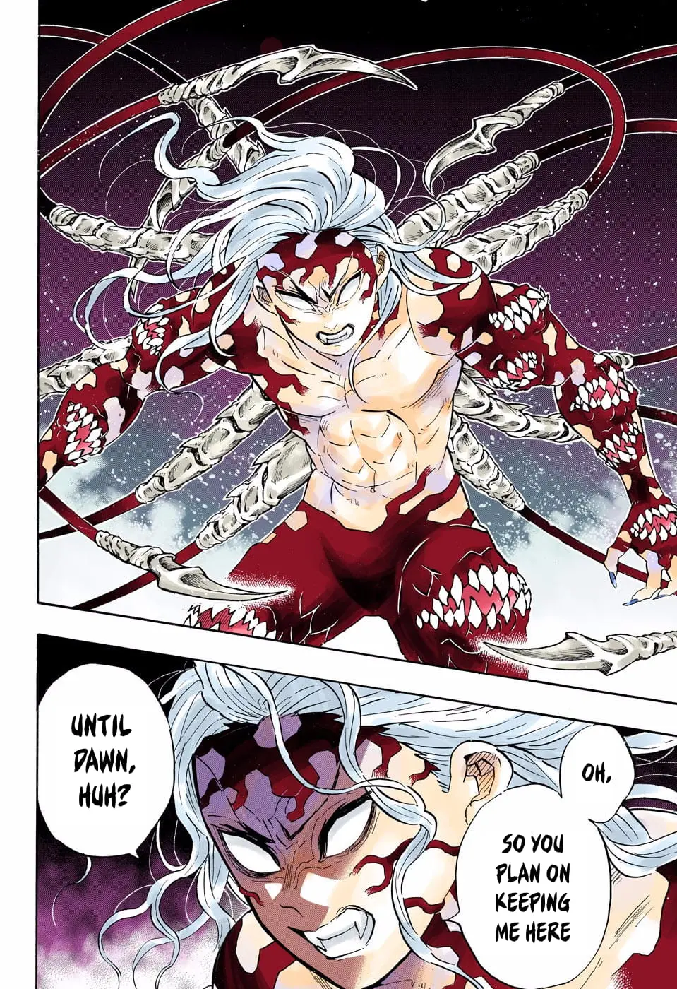 Demon Slayer Infinity Castle Colored Manga, chapter 184, page 6