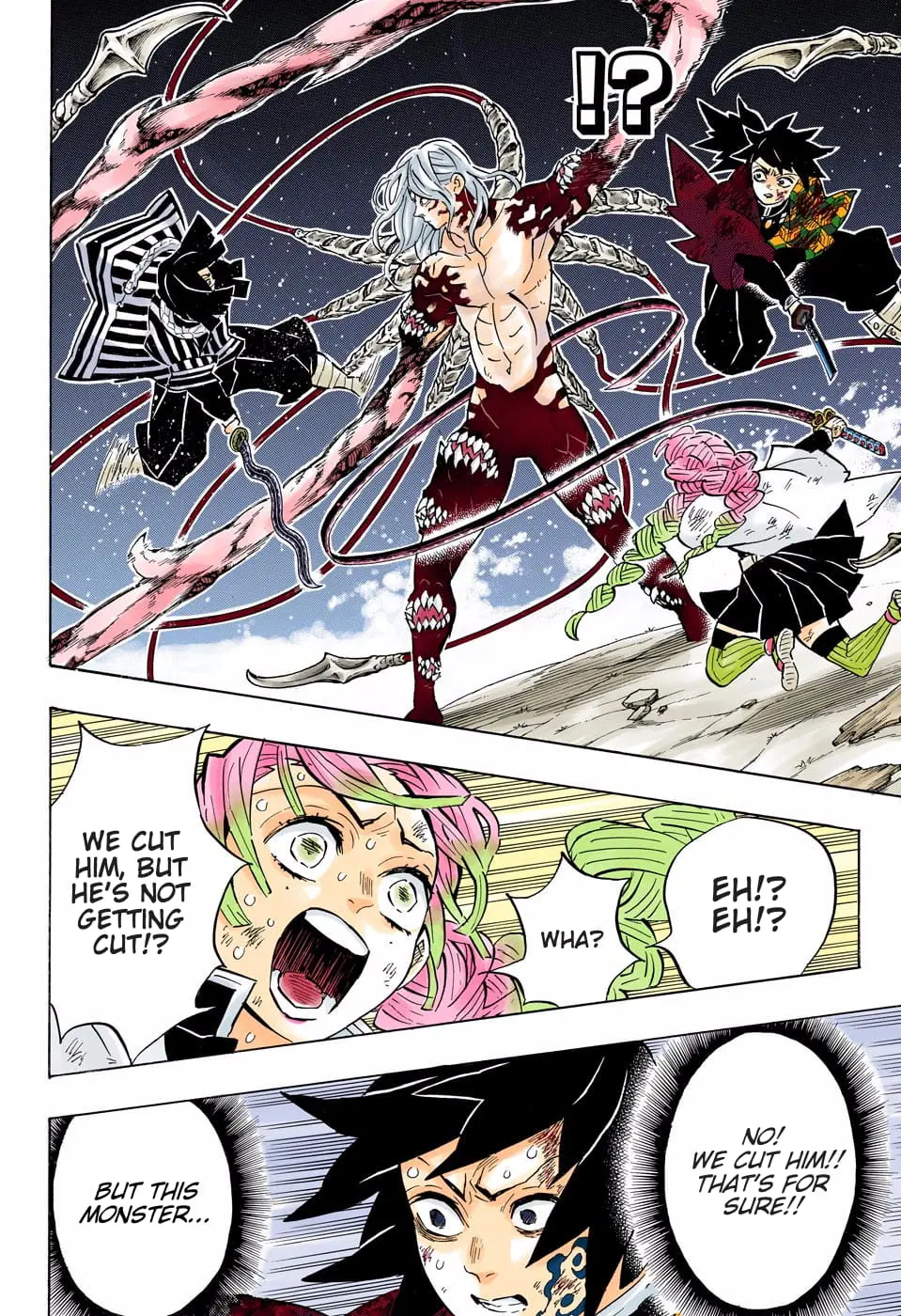 Demon Slayer Infinity Castle Colored Manga, chapter 184, page 10