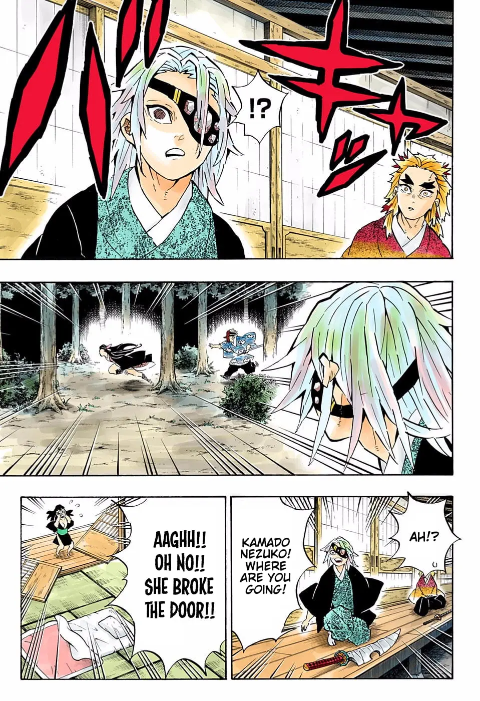 Demon Slayer Infinity Castle Colored Manga, chapter 185, page 3