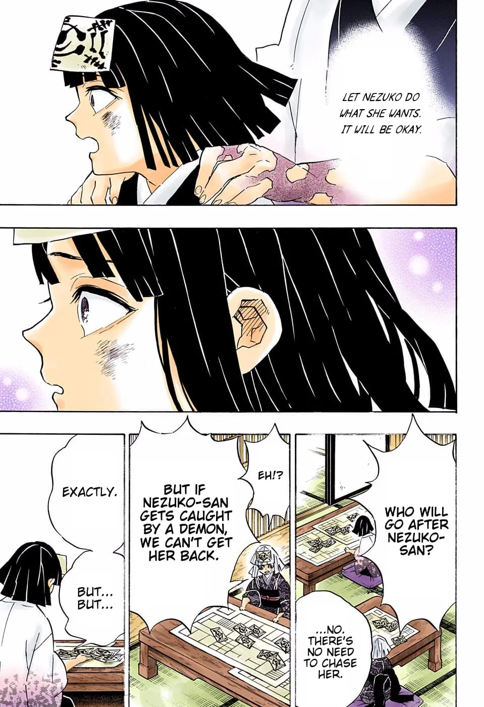 Demon Slayer Infinity Castle Colored Manga, chapter 185, page 5