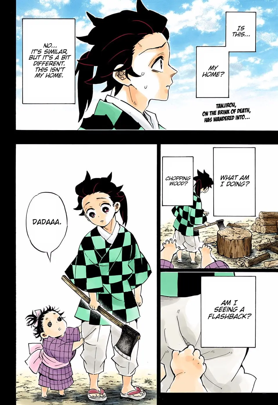 Demon Slayer Infinity Castle Colored Manga, chapter 186, page 2