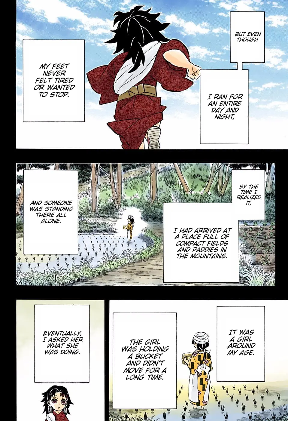 Demon Slayer Infinity Castle Colored Manga, chapter 186, page 10