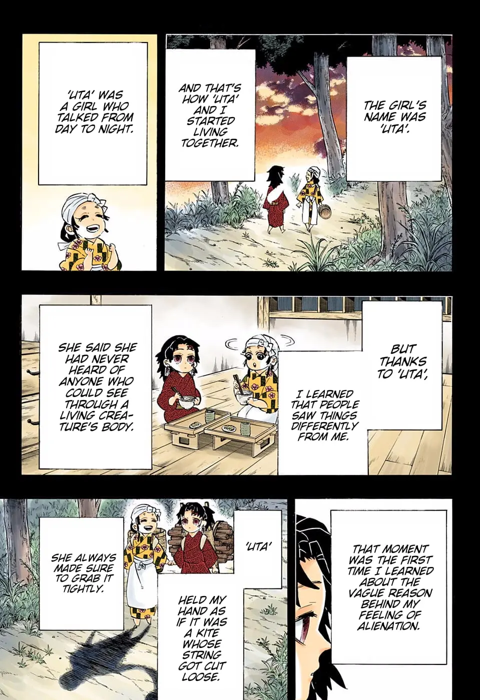 Demon Slayer Infinity Castle Colored Manga, chapter 186, page 13