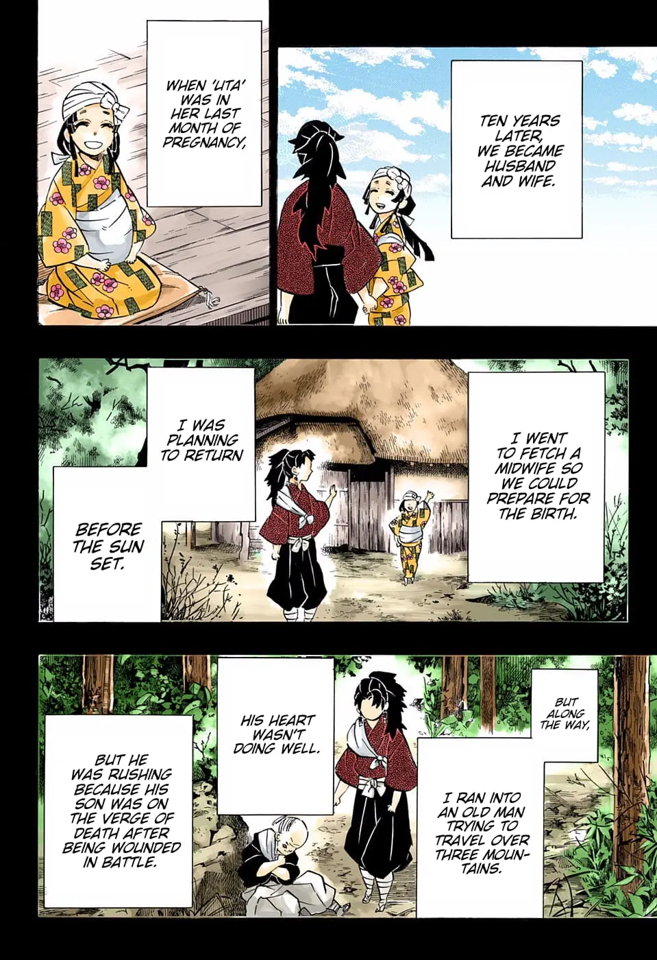 Demon Slayer Infinity Castle Colored Manga, chapter 186, page 14