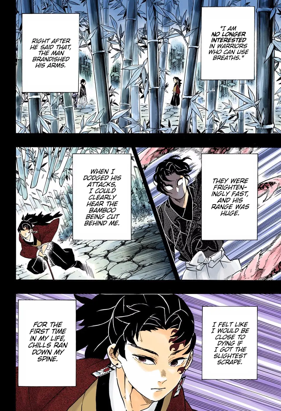 Demon Slayer Infinity Castle Colored Manga, chapter 187, page 2