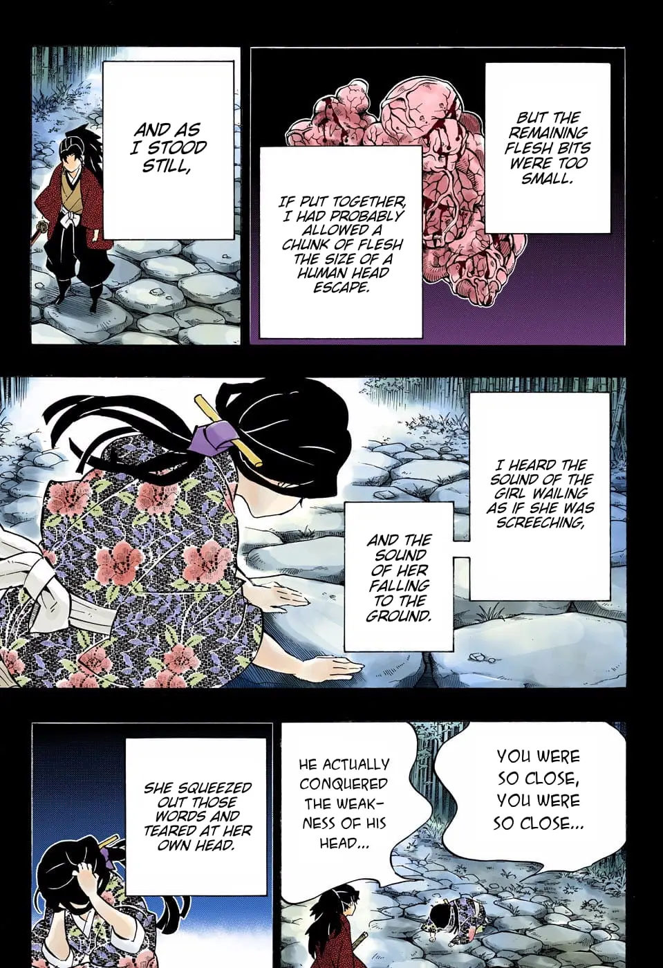 Demon Slayer Infinity Castle Colored Manga, chapter 187, page 8