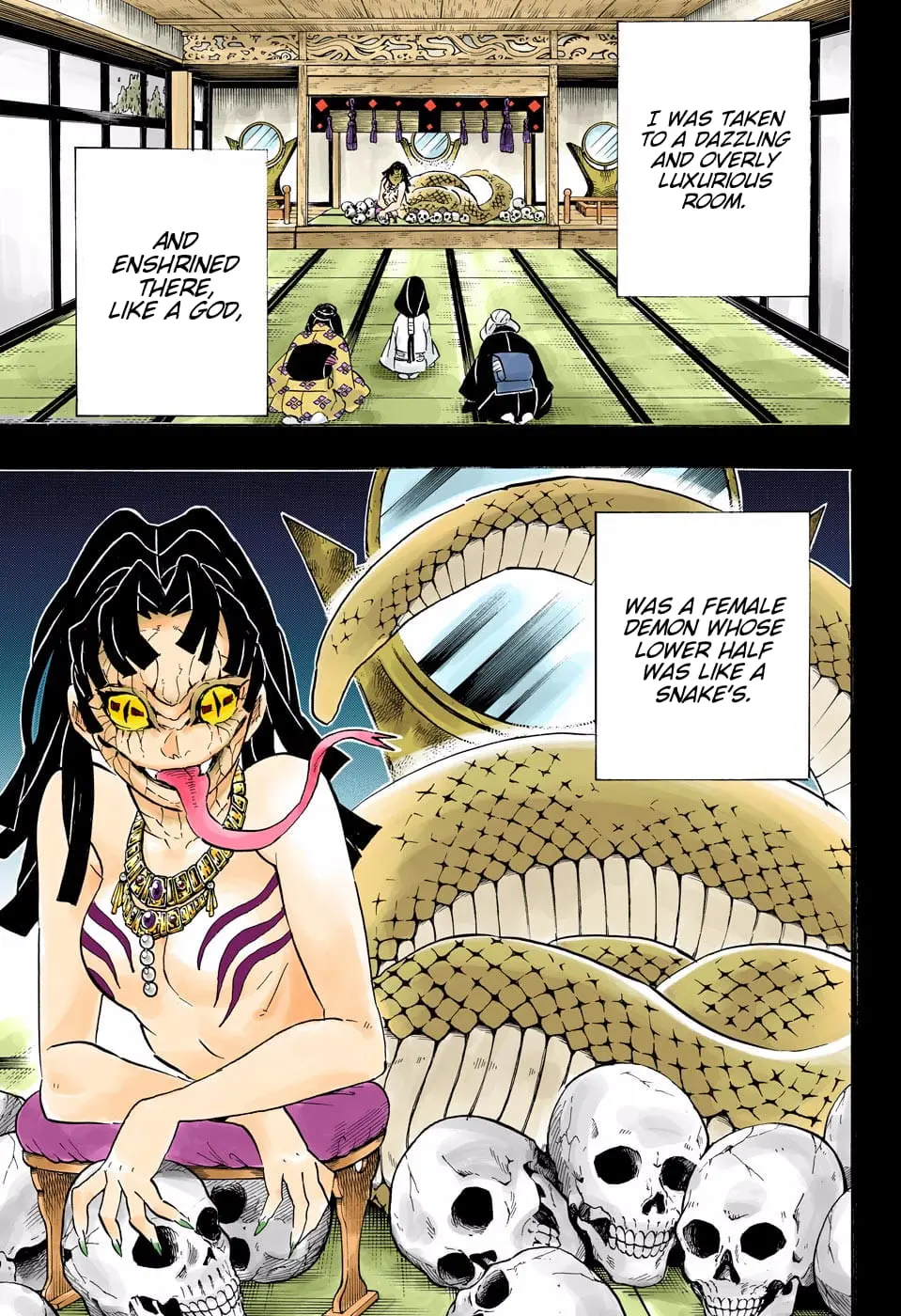 Demon Slayer Infinity Castle Colored Manga, chapter 188, page 13