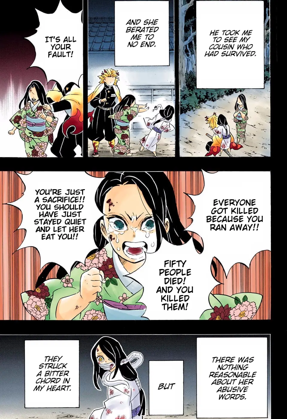 Demon Slayer Infinity Castle Colored Manga, chapter 188, page 17