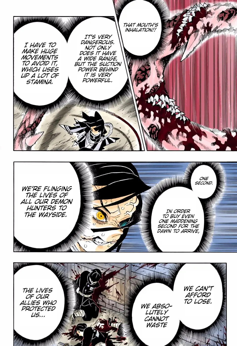 Demon Slayer Infinity Castle Colored Manga, chapter 189, page 6