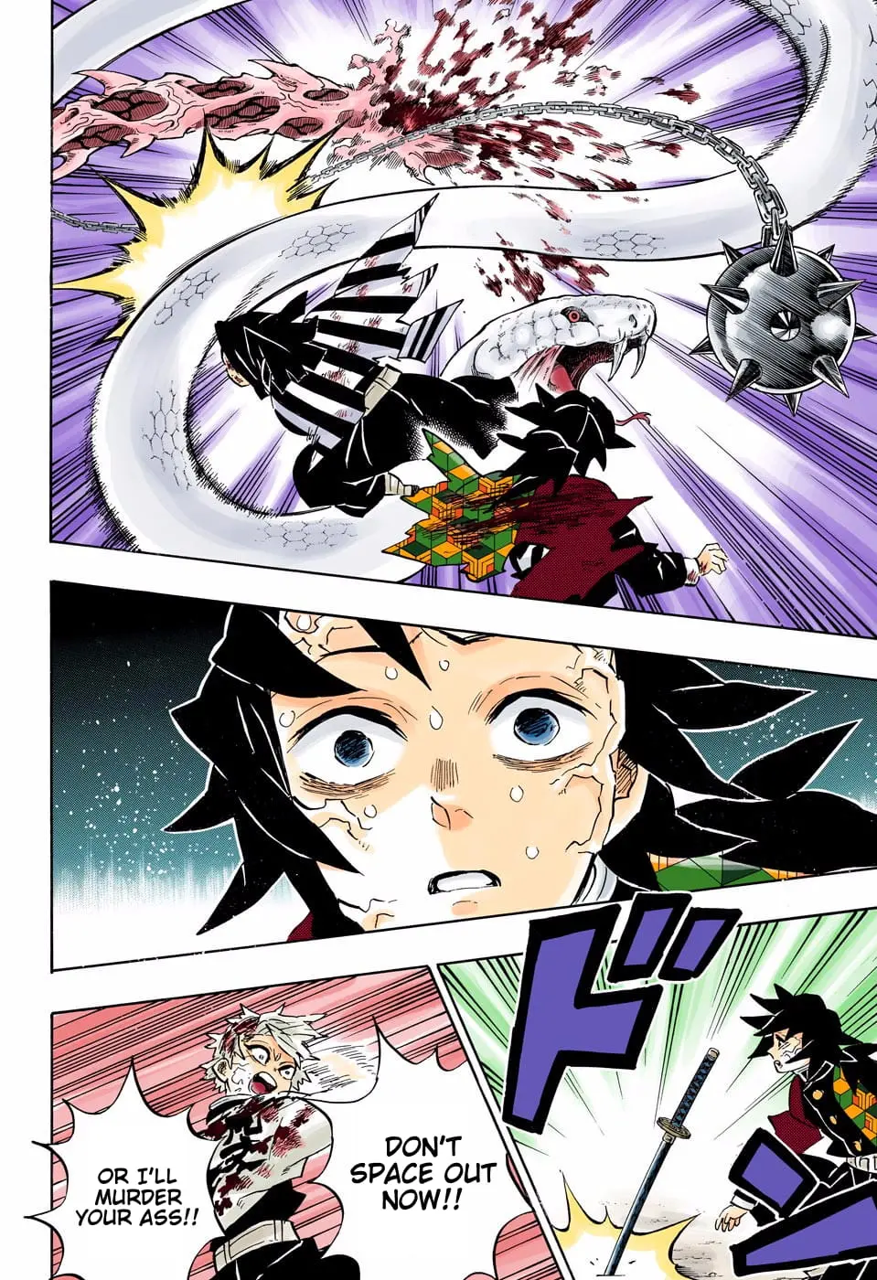 Demon Slayer Infinity Castle Colored Manga, chapter 189, page 8