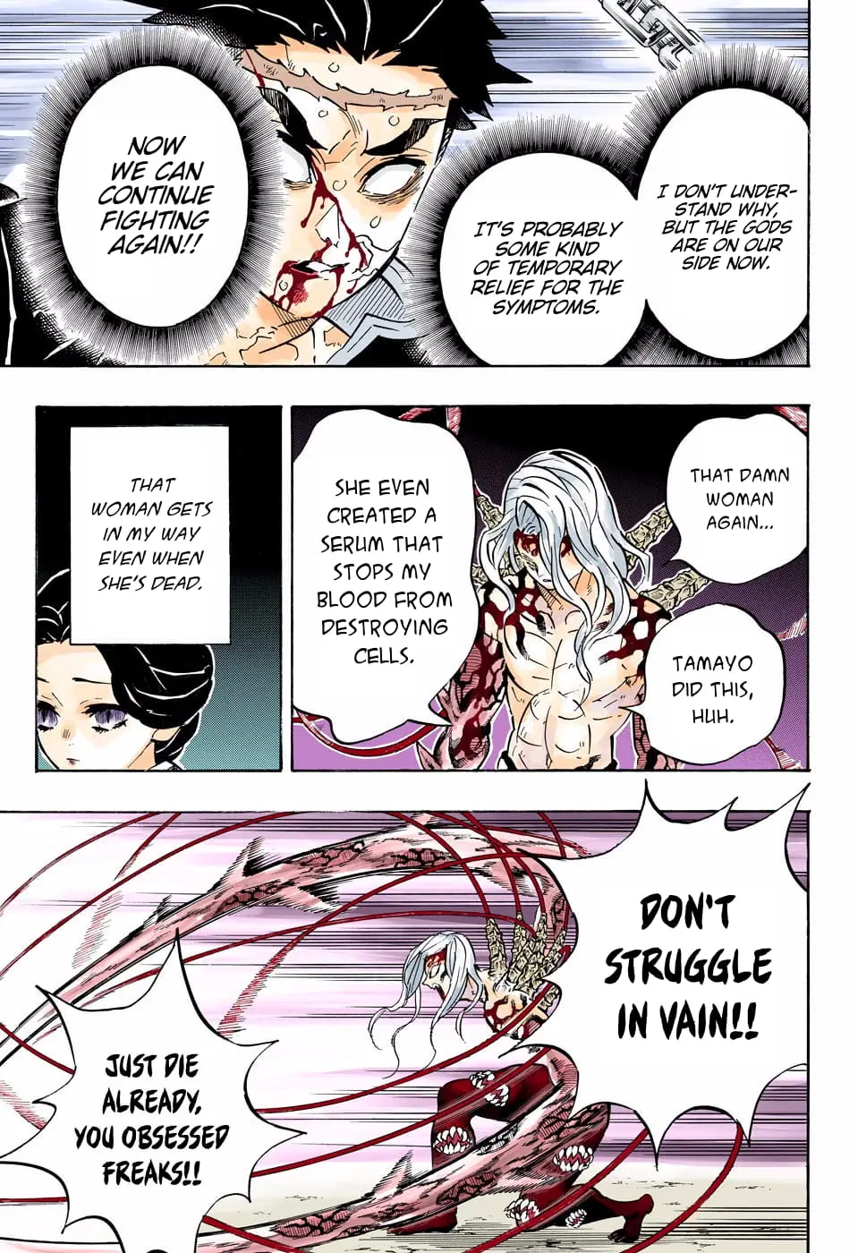 Demon Slayer Infinity Castle Colored Manga, chapter 189, page 15