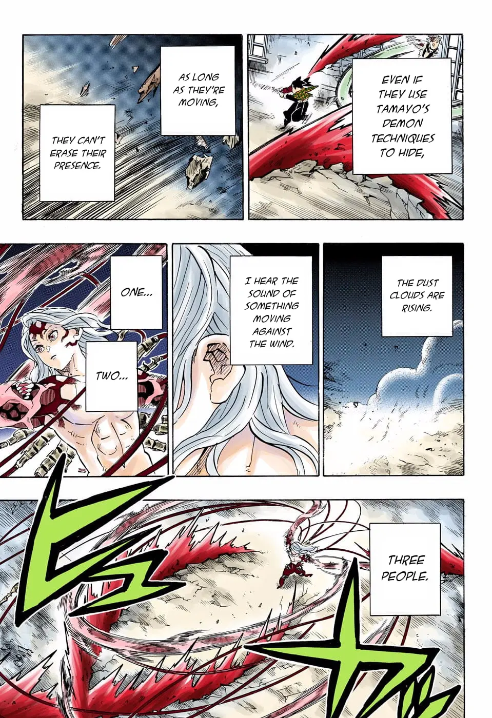 Demon Slayer Infinity Castle Colored Manga, chapter 190, page 10