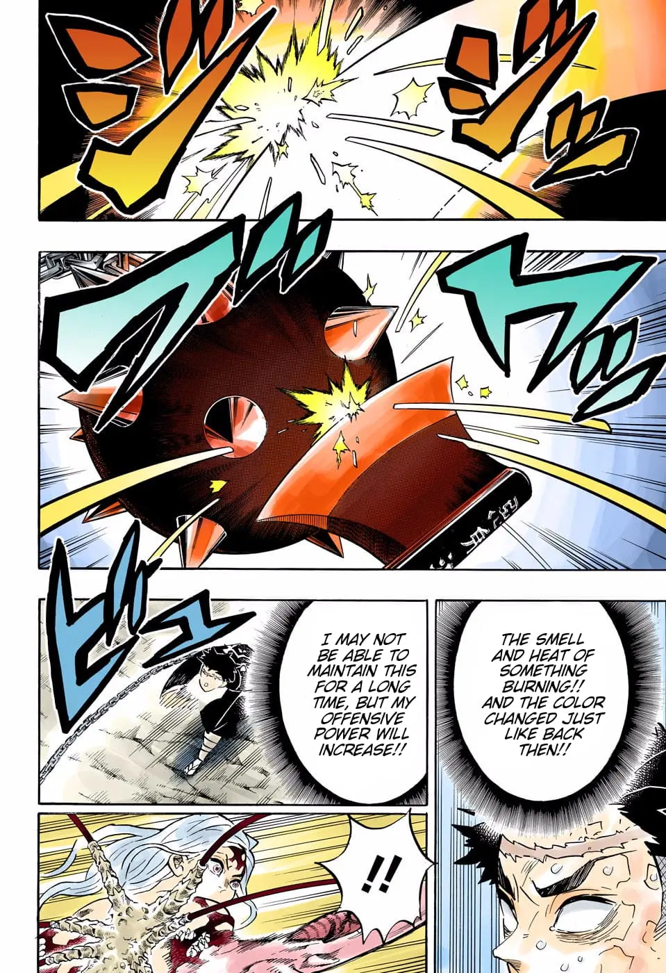 Demon Slayer Infinity Castle Colored Manga, chapter 190, page 17