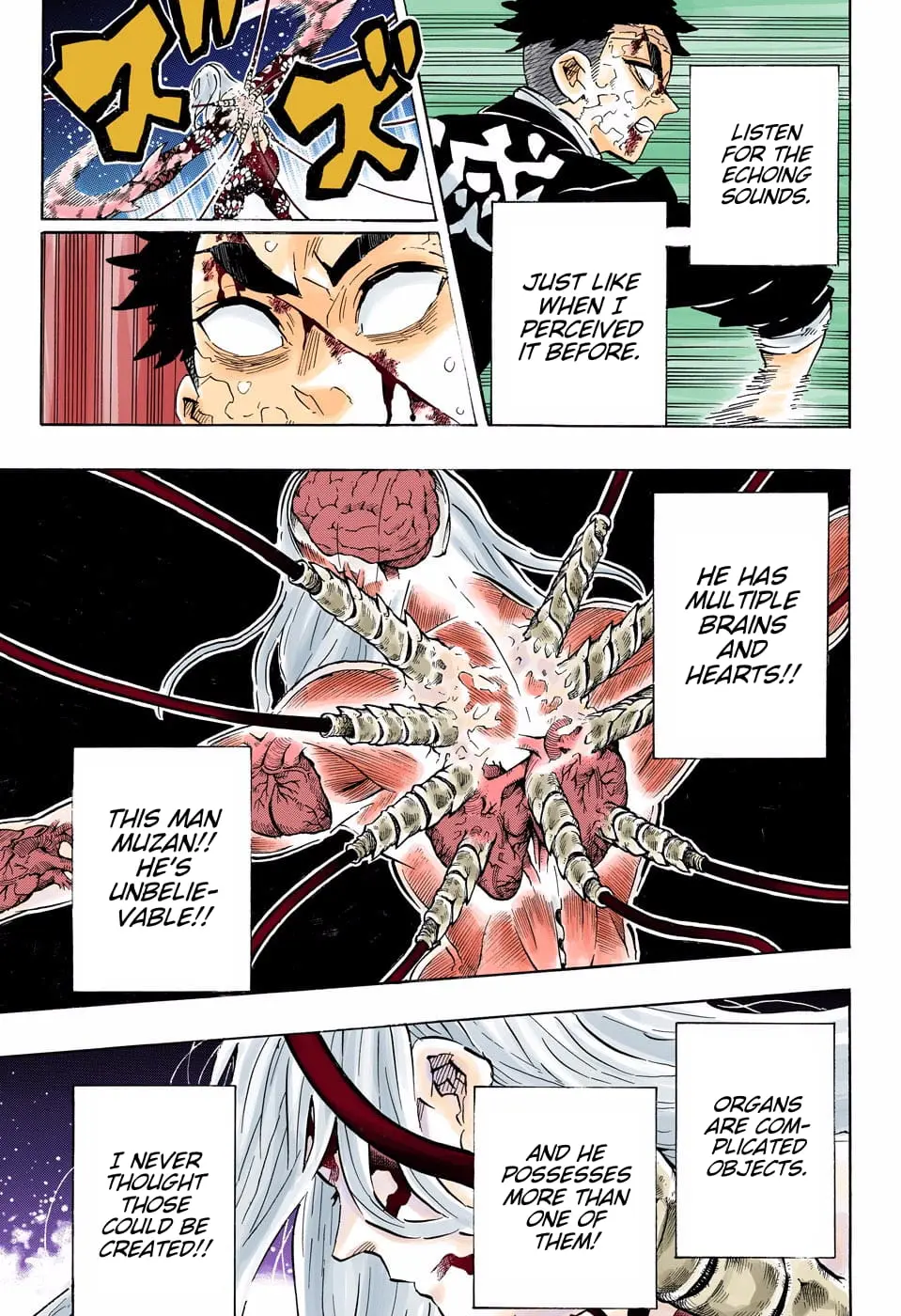 Demon Slayer Infinity Castle Colored Manga, chapter 191, page 10