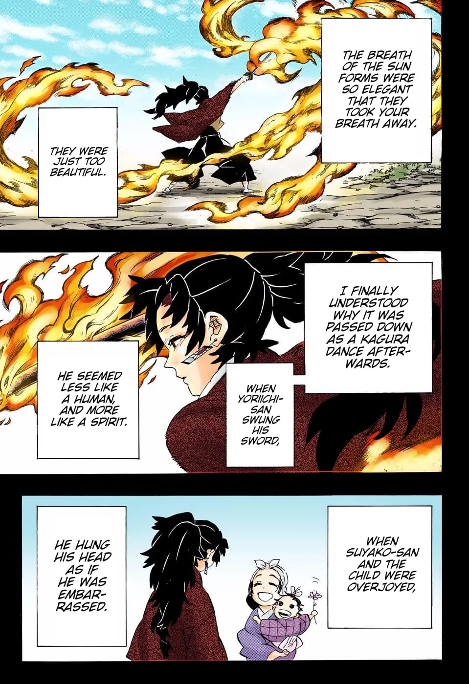 Demon Slayer Infinity Castle Colored Manga, chapter 192, page 3