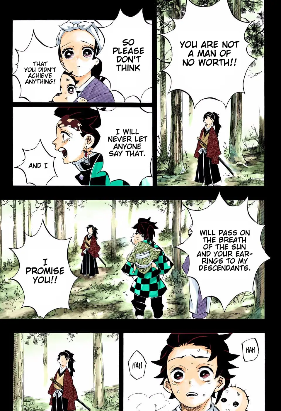 Demon Slayer Infinity Castle Colored Manga, chapter 192, page 5