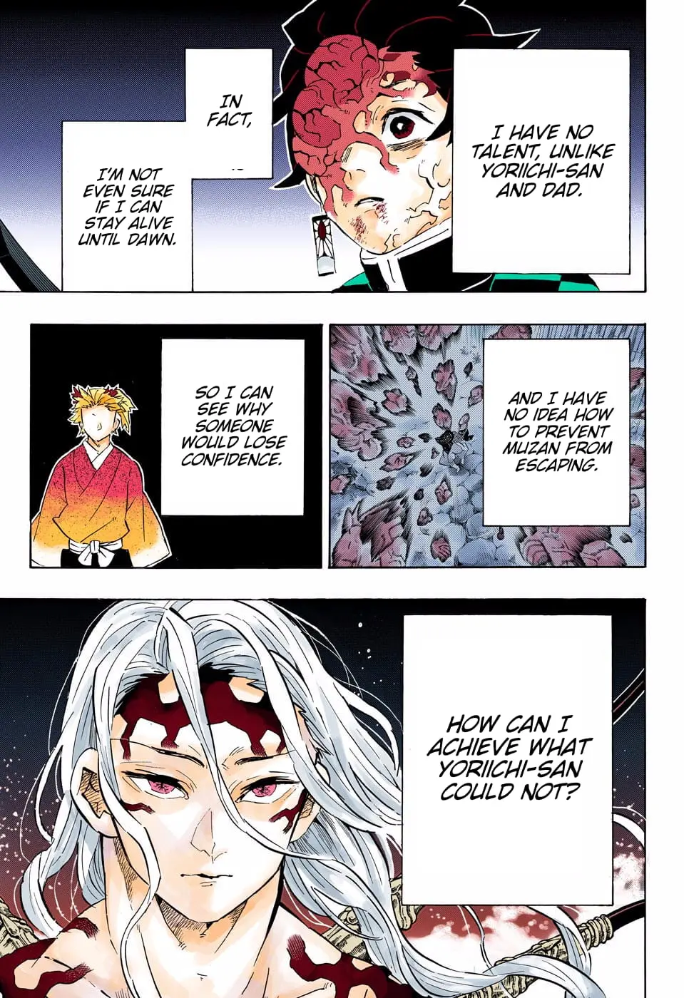 Demon Slayer Infinity Castle Colored Manga, chapter 192, page 11