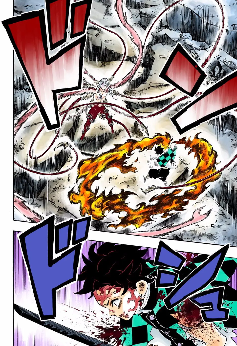 Demon Slayer Infinity Castle Colored Manga, chapter 192, page 16