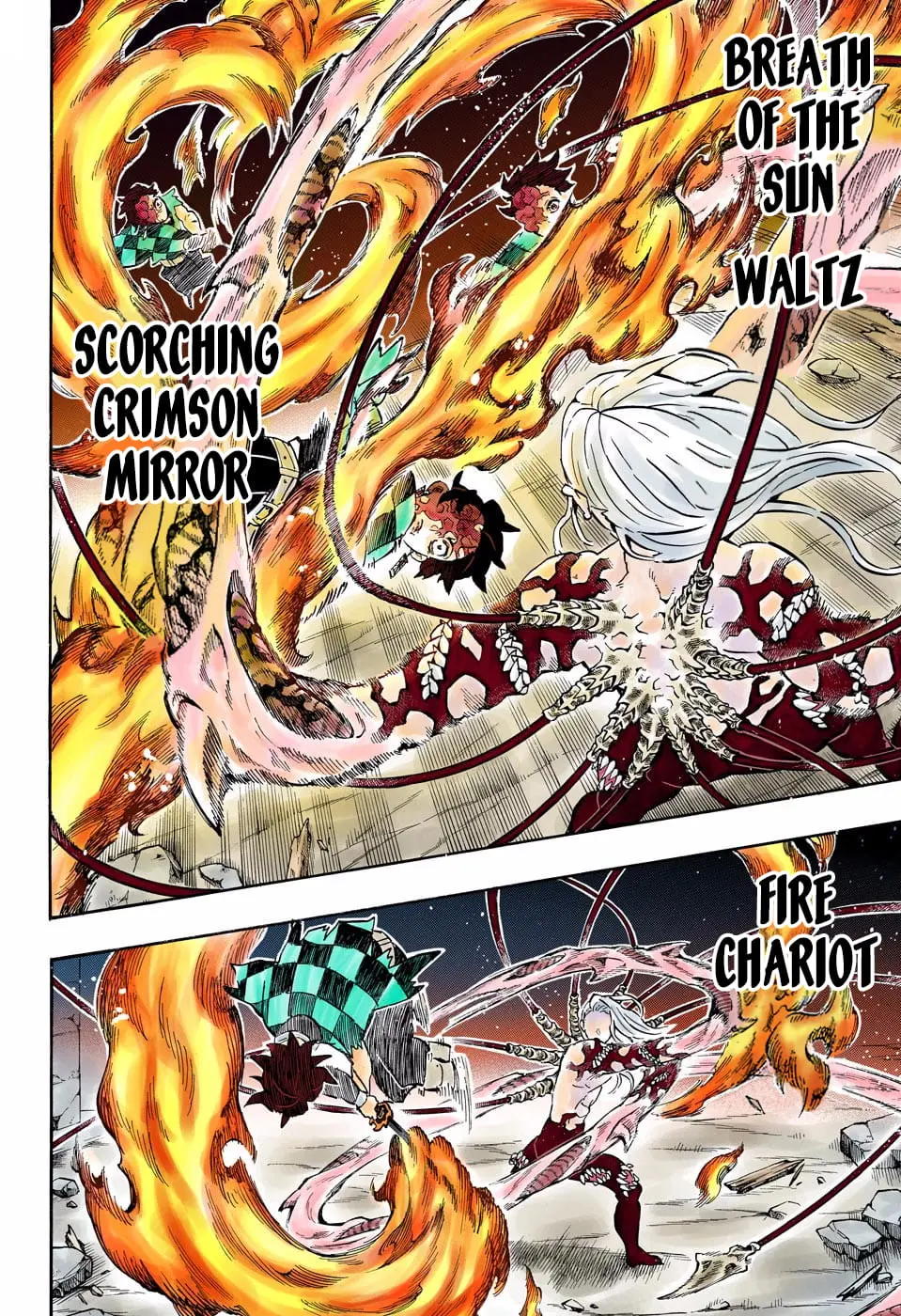 Demon Slayer Infinity Castle Colored Manga, chapter 192, page 18