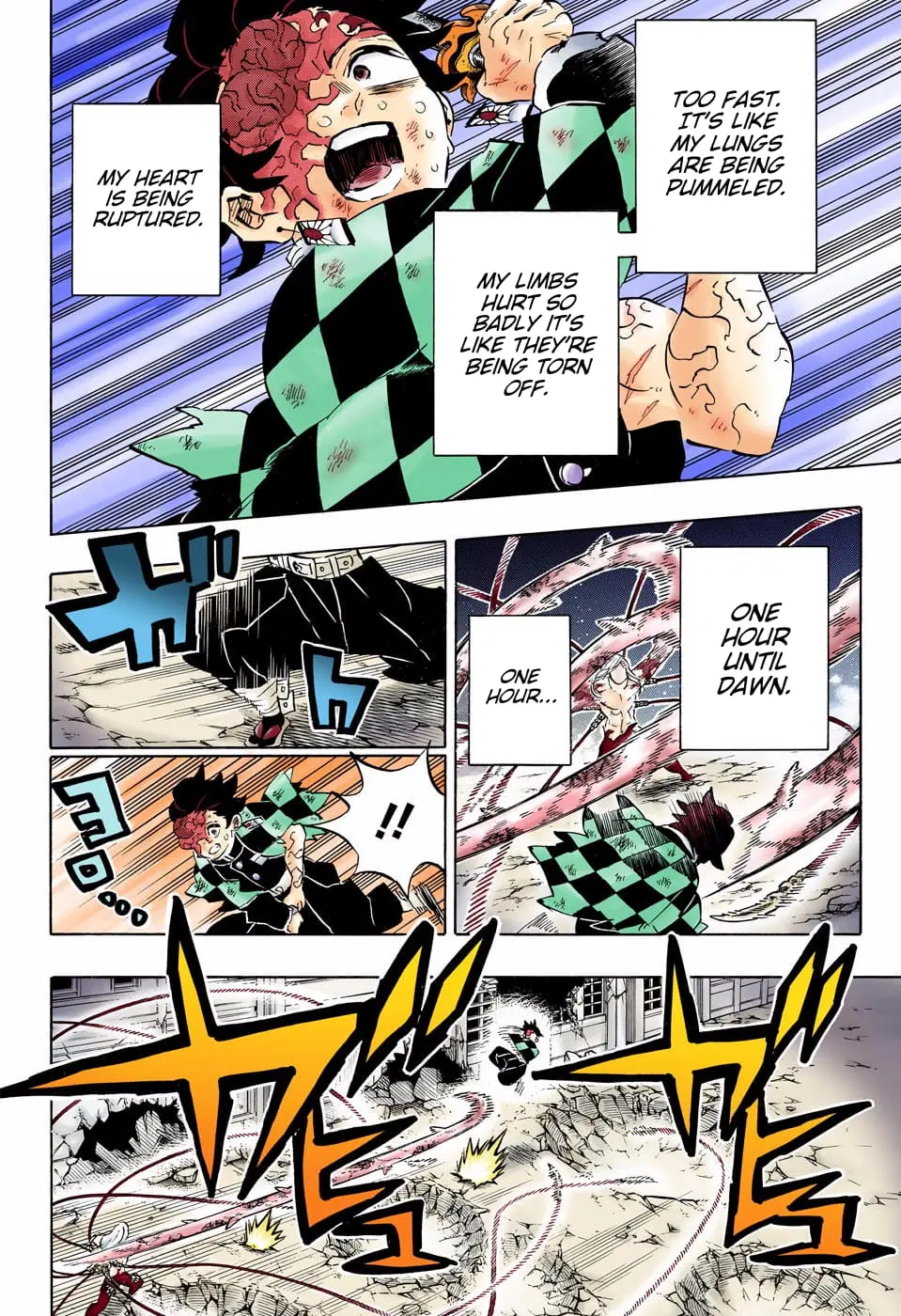 Demon Slayer Infinity Castle Colored Manga, chapter 193, page 8