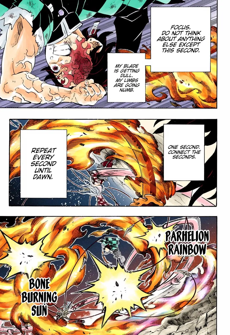 Demon Slayer Infinity Castle Colored Manga, chapter 193, page 9