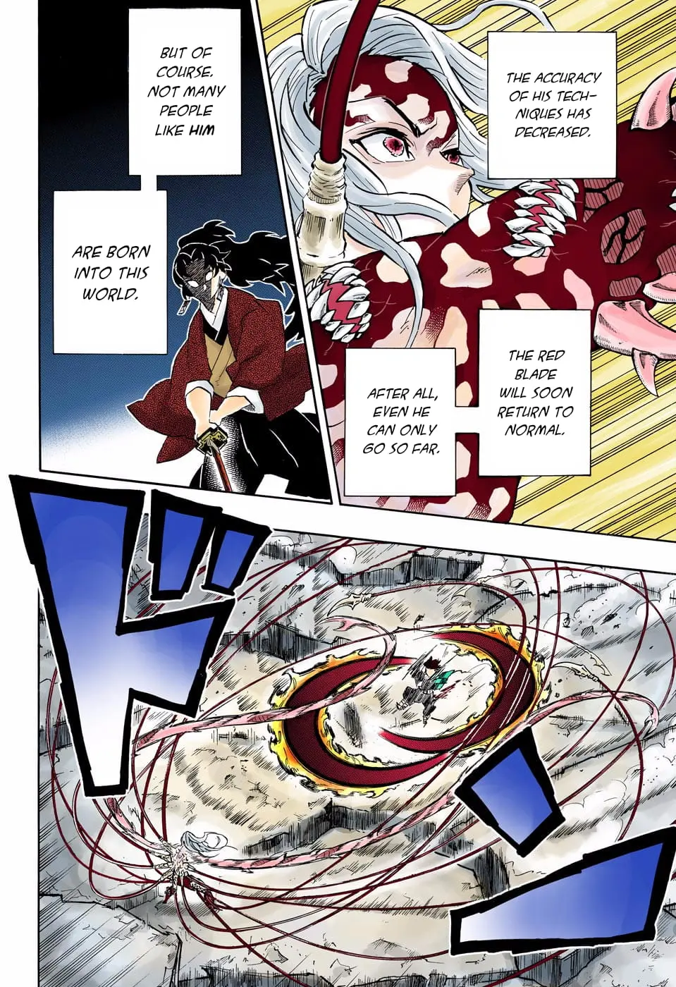 Demon Slayer Infinity Castle Colored Manga, chapter 193, page 10