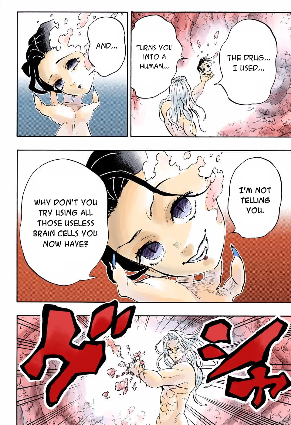 Demon Slayer Infinity Castle Colored Manga, chapter 193, page 16