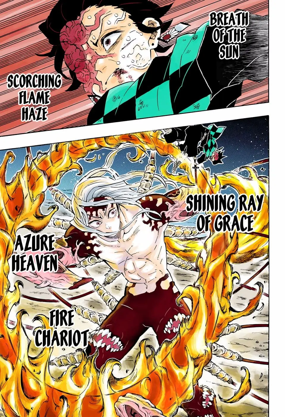 Demon Slayer Infinity Castle Colored Manga, chapter 193, page 21