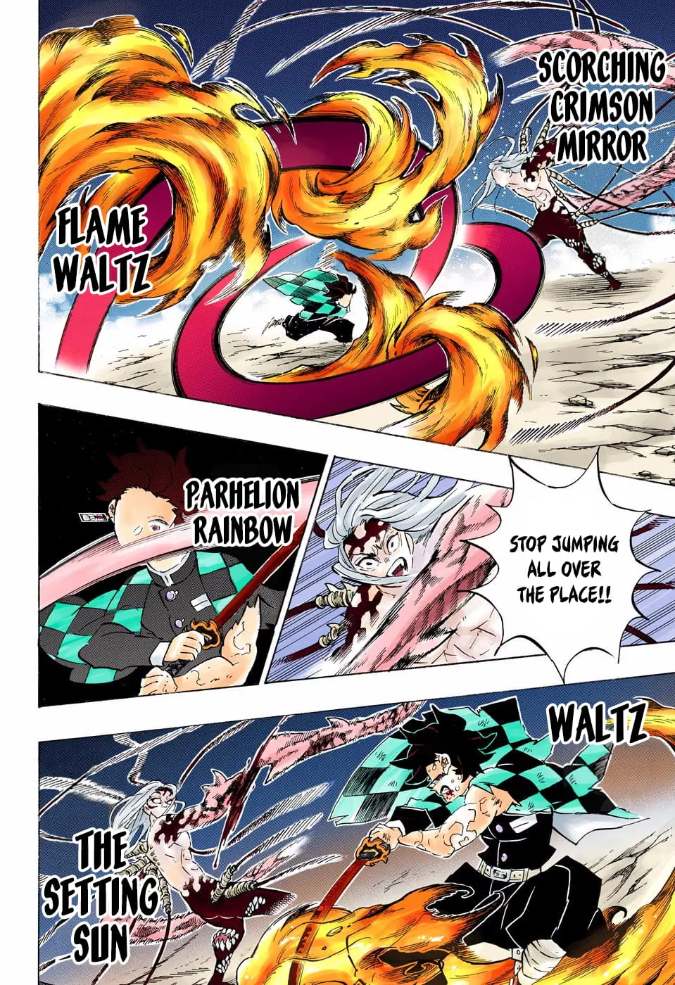 Demon Slayer Infinity Castle Colored Manga, chapter 193, page 22