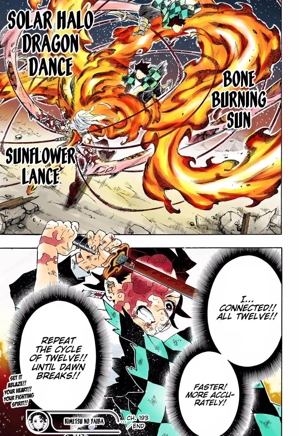Demon Slayer Infinity Castle Colored Manga, chapter 193, page 23