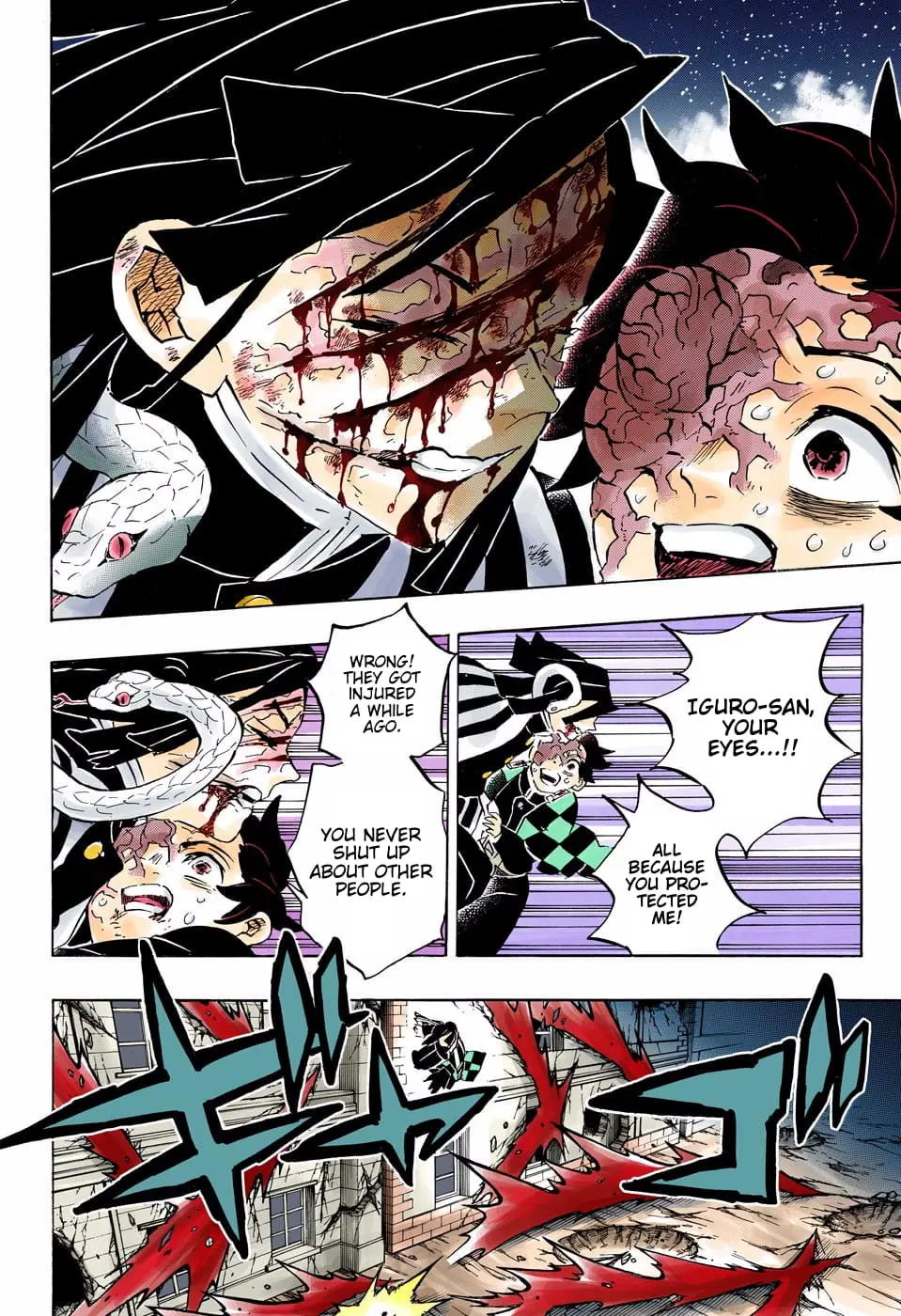 Demon Slayer Infinity Castle Colored Manga, chapter 194, page 10