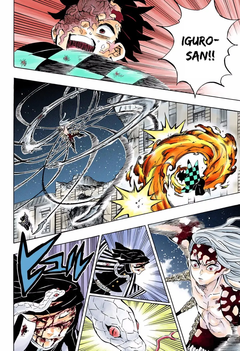Demon Slayer Infinity Castle Colored Manga, chapter 194, page 14