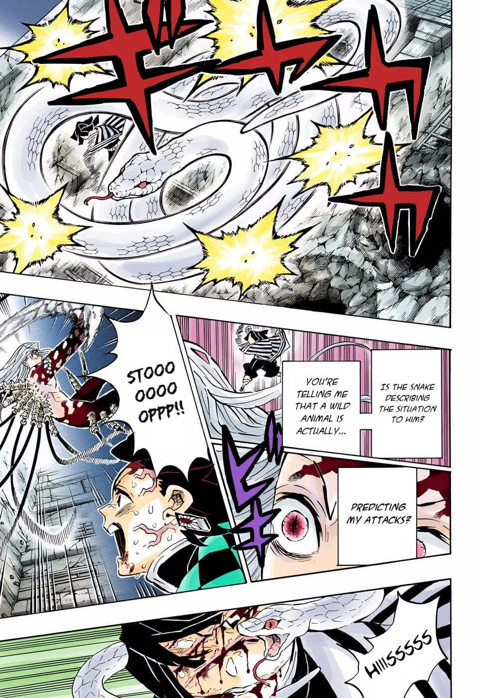 Demon Slayer Infinity Castle Colored Manga, chapter 194, page 15