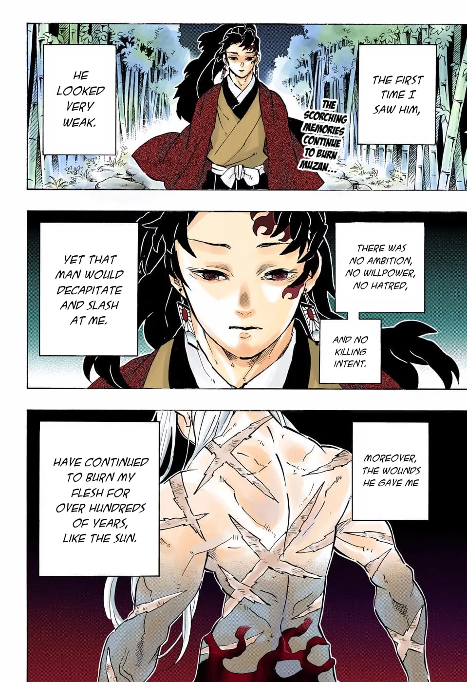 Demon Slayer Infinity Castle Colored Manga, chapter 195, page 2