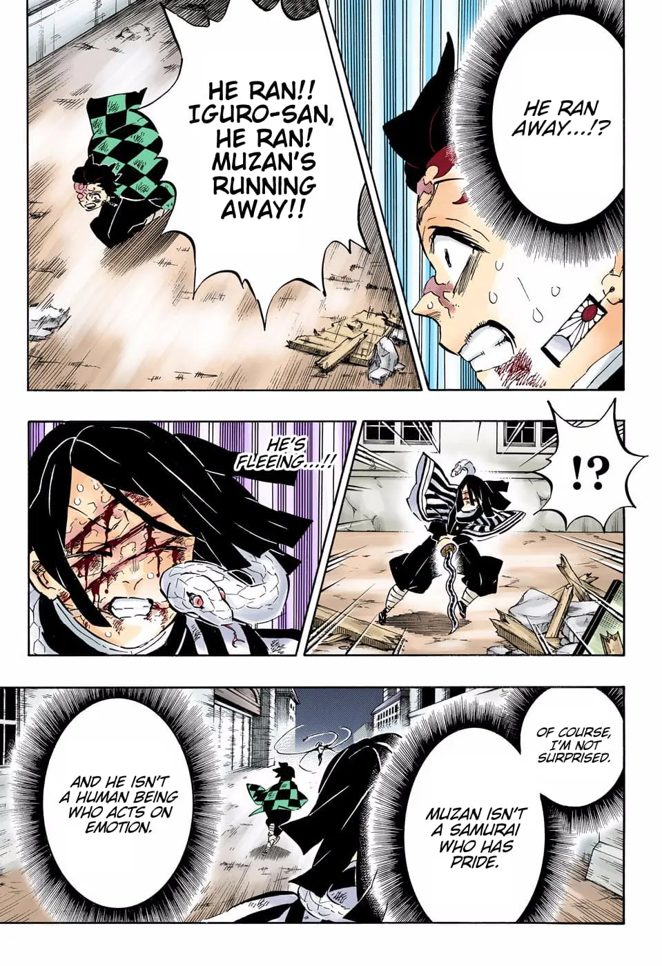 Demon Slayer Infinity Castle Colored Manga, chapter 195, page 6
