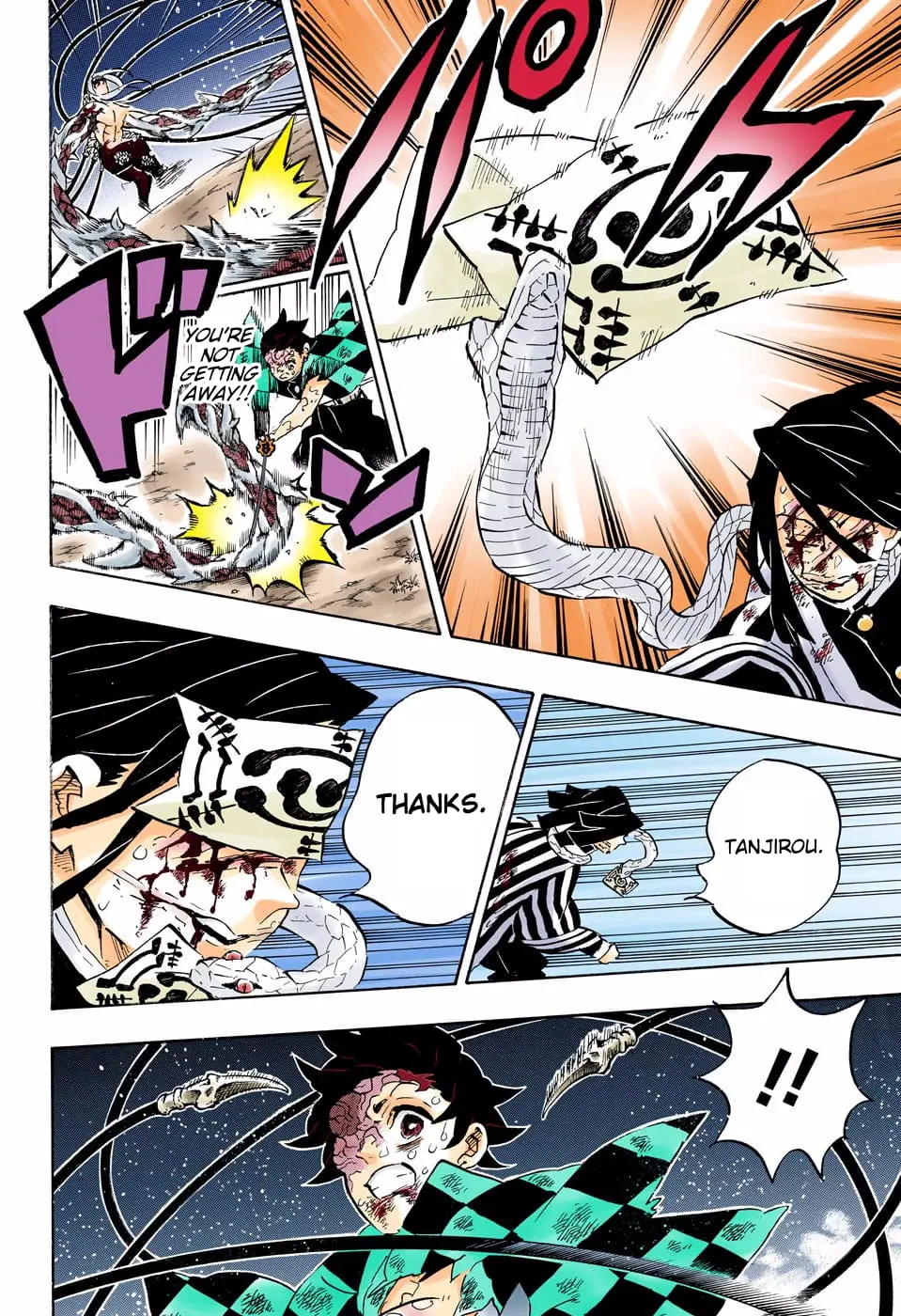 Demon Slayer Infinity Castle Colored Manga, chapter 195, page 15