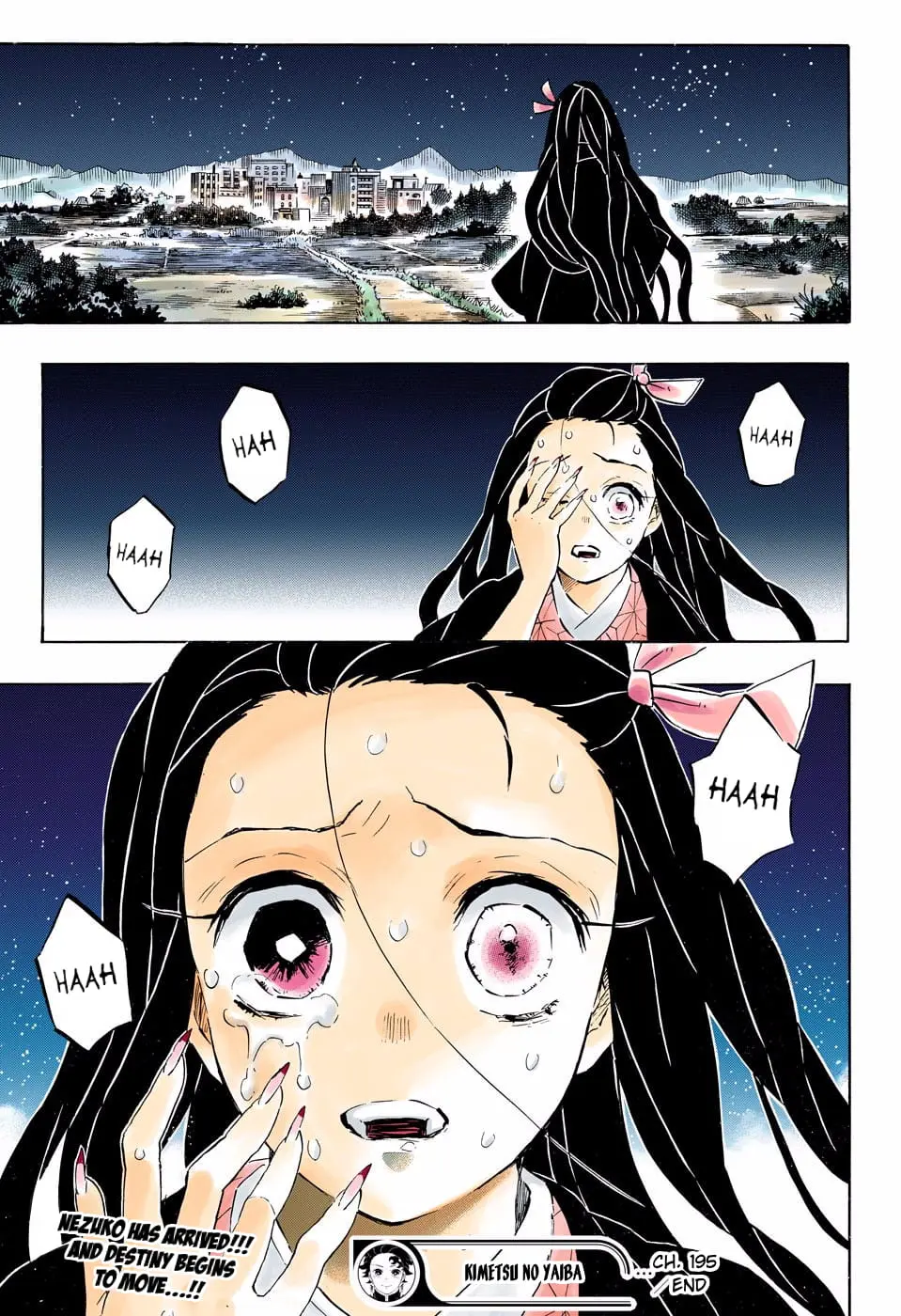 Demon Slayer Infinity Castle Colored Manga, chapter 195, page 18