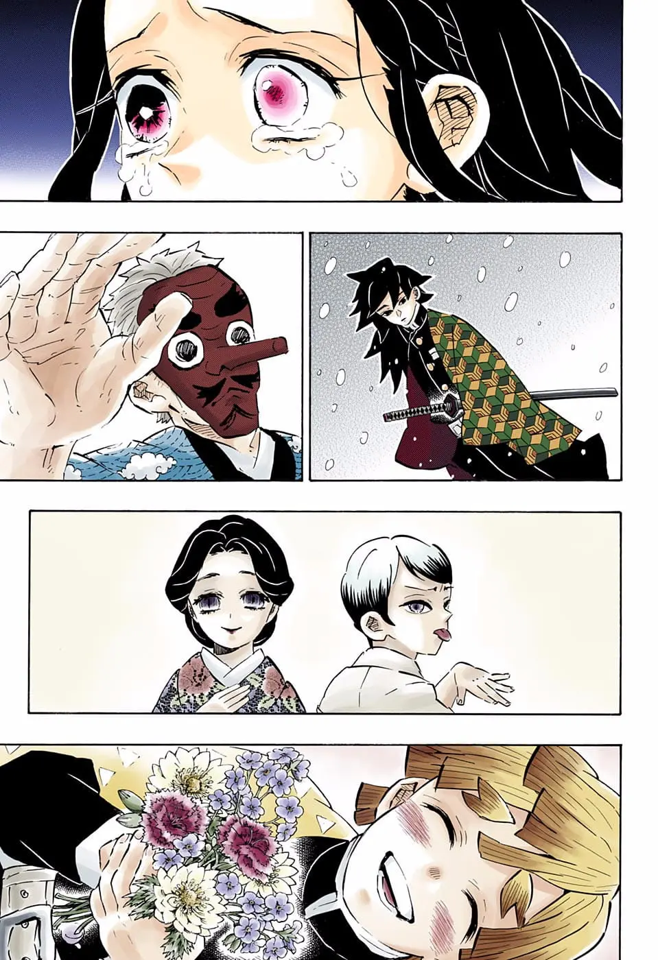 Demon Slayer Infinity Castle Colored Manga, chapter 196, page 5