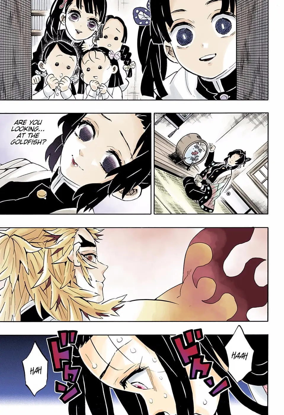 Demon Slayer Infinity Castle Colored Manga, chapter 196, page 7